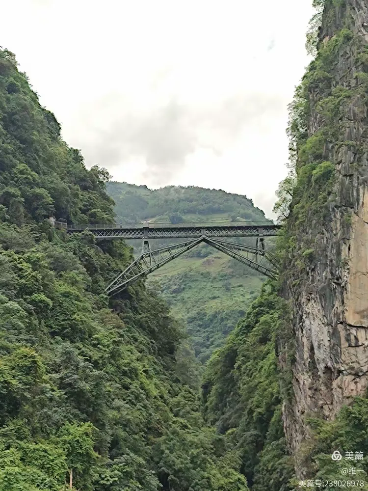 终于看到啦,神奇壮观的人字桥